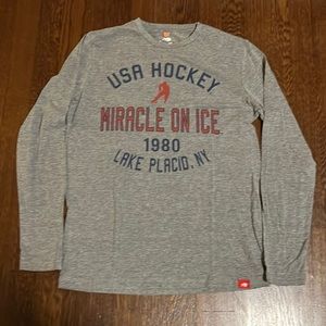 USA Hockey Men’s Long sleeve Shirt